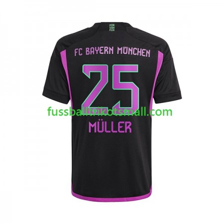 Fußballtrikots Bayern München Thomas Muller 25 2023-2024 Kurzarm Auswärts-trikot kaufen